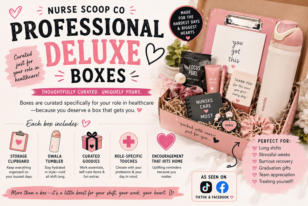 Professional Deluxe Box | Nurse, CNA, MA, NP | Self Care Box