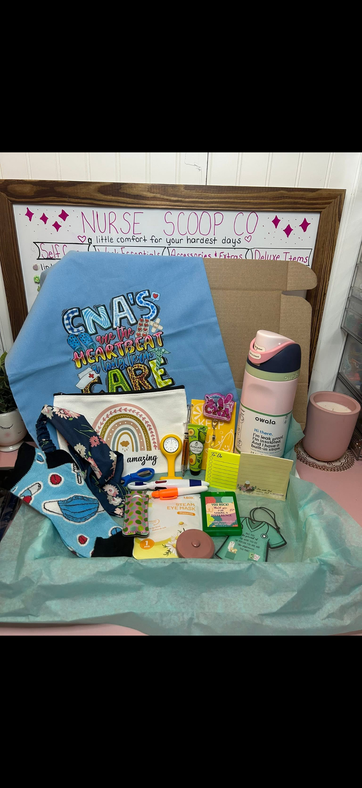 Scoop Style Packages | Self-Care Essentials, Encouragement, Work Items
