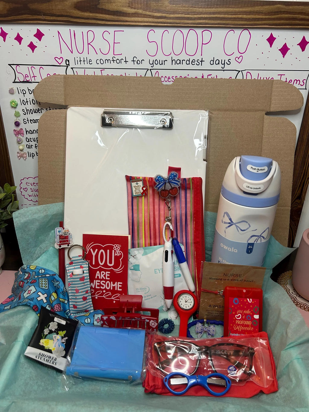 Professional Deluxe Box | Nurse, CNA, MA, NP | Self Care Box