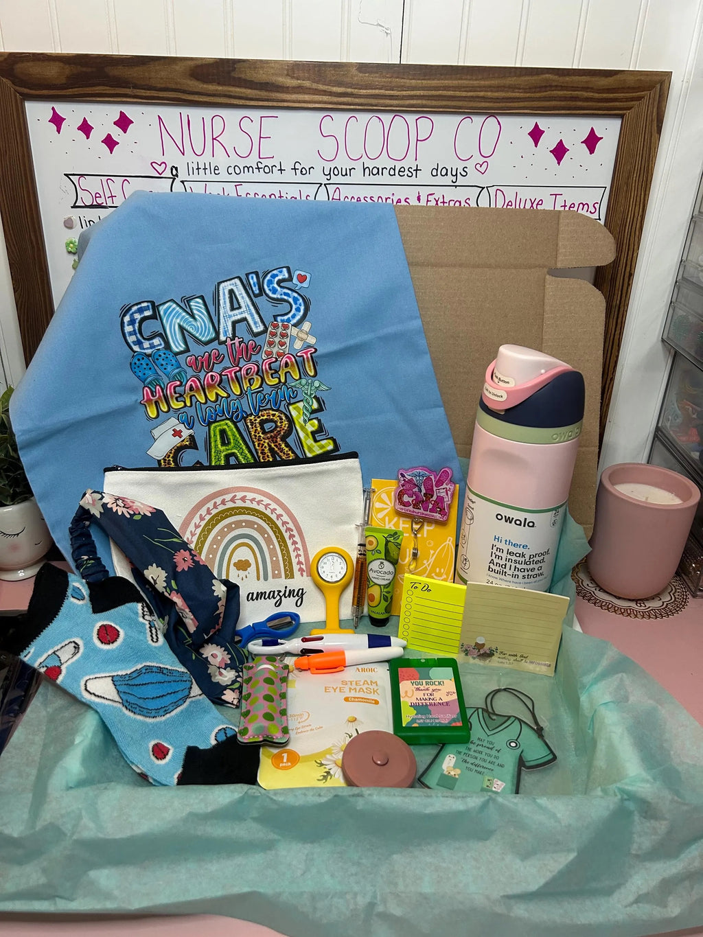 Professional Deluxe Box | Nurse, CNA, MA, NP | Self Care Box