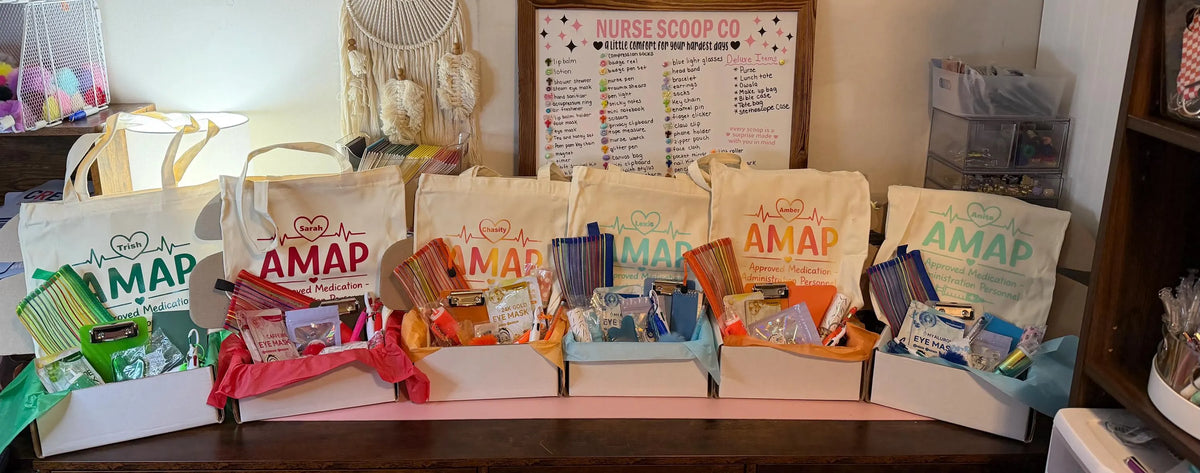 Bulk Healthcare Gift Boxes | Personalized Nurse & Staff Gifts | Employee Christmas Gifts | Coworker Gifts | Nurse CNA MA